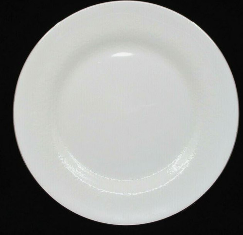 Silver Ermine Bread and Butter Plate - Wedgwood