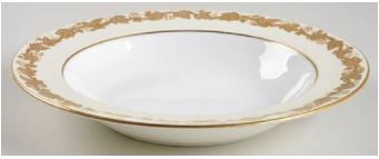 Whitehall Gold Rim Soup or Pasta Bowl - Wedgwood