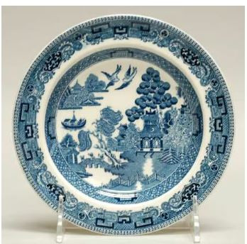 Willow Blue Bread and Butter Plate - Wedgwood