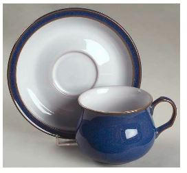 Imperial Blue Cup and Saucer