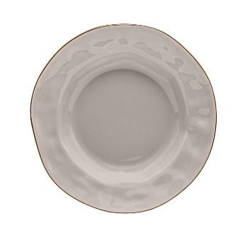 Cantaria Greige Rim Soup or Pasta Bowl