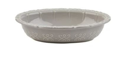 Historia Greystone Skyros Small Oval Serving Bowl  1365Gs