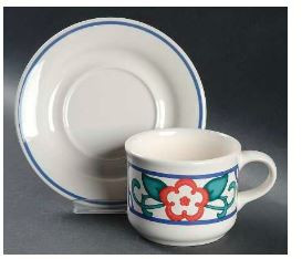 Arbor Vine Cup and Saucer
