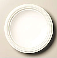 Cappuccino Round Salad Plate