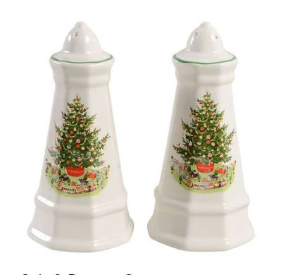Christmas Heritage Salt and Pepper Shaker