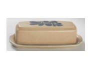 Folk Art Covered Butter and Lid