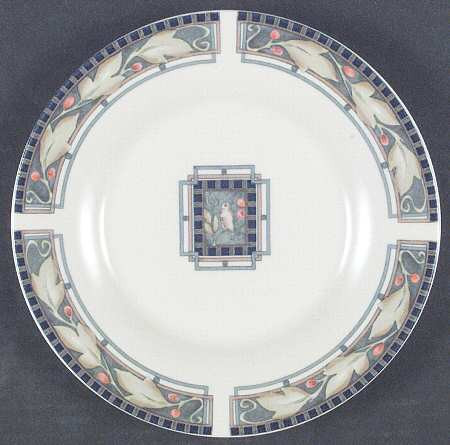 Forest Round Salad Plate