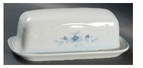 Poetry Covered Butter and Lid