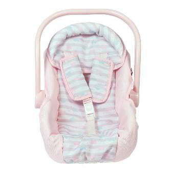 Pastel Pink Classic Car Seat Carrier  Adora Dolls