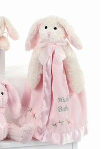 Bunny Snuggler Hippity Hop  Pink  Bearington Baby Collection