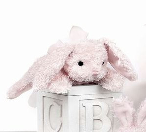 Lil Bunny Rattle Bearington Baby Collection