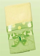 Bearington Baby - Silky Soft Crib Blanket Lime