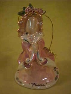 Peace/Teal Ornament Bl - Blue Sky Heather Goldminc