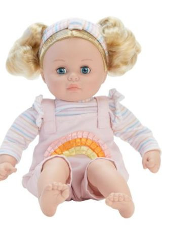 My Little Girl Rainbow Overalls Light Skin Madame Alexander