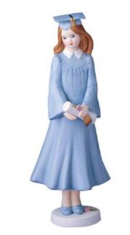 Graduation Brunette Doll Growing Up Girls  Enesco