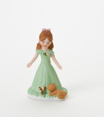 Growing Up Girls Brunette Age - Age 7 Brunette - Enesco