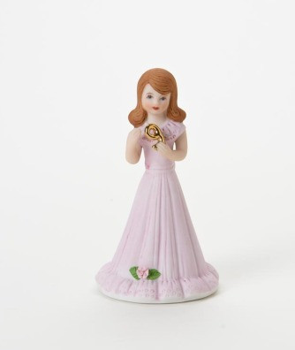Growing Up Girls Brunette Age - Age 9 Brunette - Enesco