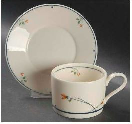 Ariana Cup and Saucer - Gorham