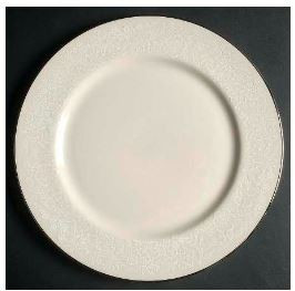 Bridal Bouquet Dinner Plate - Gorham