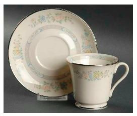 Cherrywood Cup and Saucer - Gorham