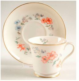 Chinoisere Cup and Saucer - Gorham