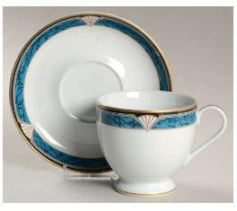 Edgemont Gold Cup and Saucer - Gorham