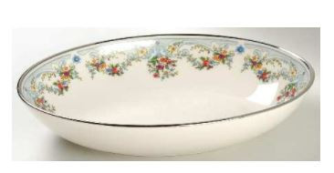 Fleur De France Mediucm Oval Vegetable - Gorham