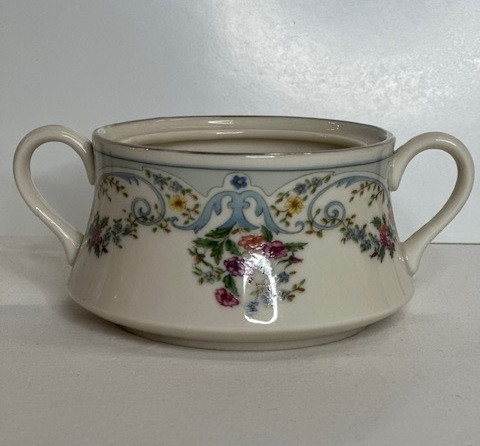 Fleur De France Demitasse Sugar and Creamer - Gorham