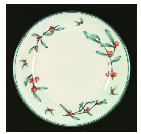 Homecoming Dinner Plate