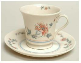 Longwood Cup and Saucer - Gorham
