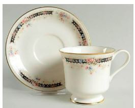 Nocturne Cup and Saucer - Gorham