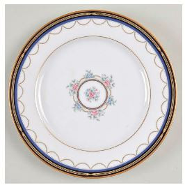 Ribbon Edge Round Salad Plate - Gorham