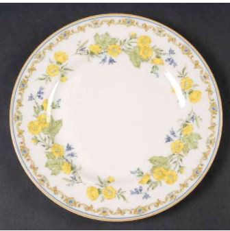 Royal Buttercup Round Salad Plate