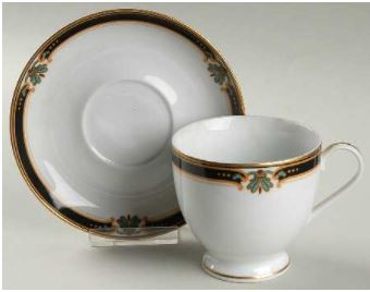 Strasburg Cup and Saucer - Gorham