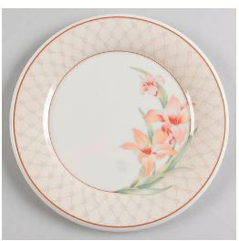 Trapunto Round Salad Plate - Gorham