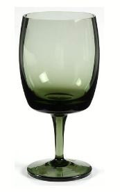 Accent Green Water Goblet