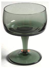 Accent Green High Sherbet - Gorham Crystal