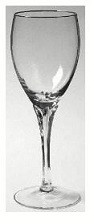 Adante Gold Water Goblet - Gorham Crystal