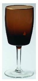 Autumn Gold Wine Goblet