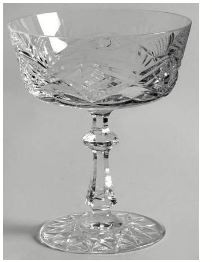 Baronial High Sherbet - Gorham Crystal