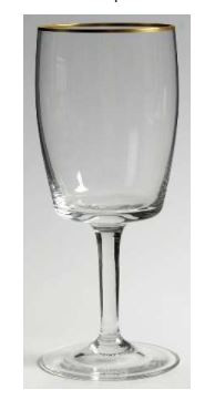 Firelight Gorham Water Goblet