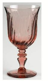 Gentry Amethyst Wine Goblet - Gorham Crystal