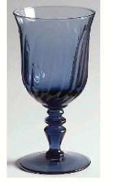Gentry Blue Wine Goblet