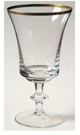 Grandee Water Goblet - Gorham Crystal