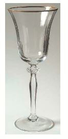 Grand Manor Gold Wine Goblet