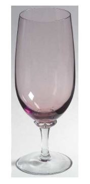 Pastelle Orchid Ice Tea or Beverage - Gorham Crystal