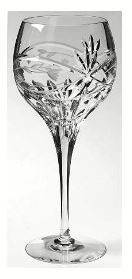 Victoria Garden Wine Goblet - Gorham Crystal
