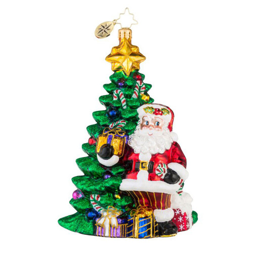 Winter Cane Claus Christopher Radko Ornament Christopher Radko Ornaments