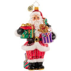 Sugar Craving Claus Hristopher - Christopher Radko Ornament