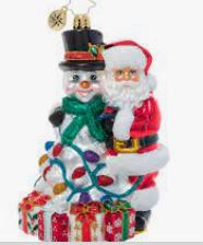 A Frosty Duo - Christopher Radko Ornament - Christopher Radko Ornaments